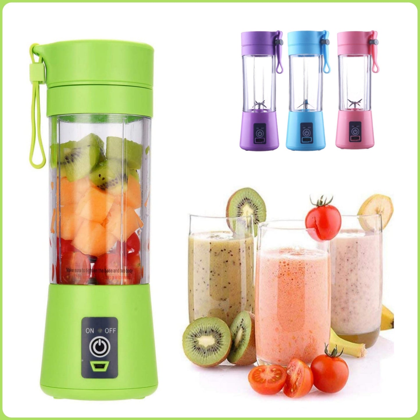 USB Rechargeable Juicer Blender