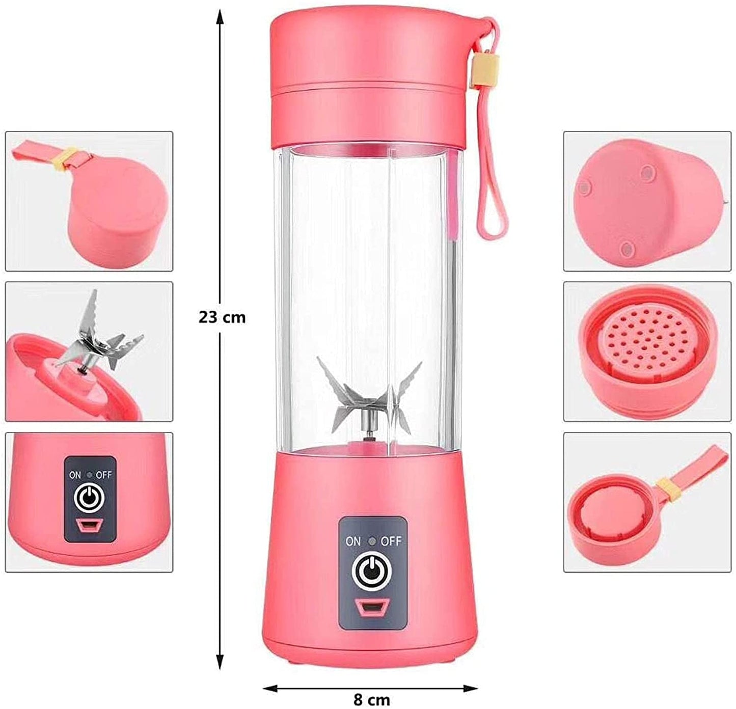 USB Rechargeable Juicer Blender